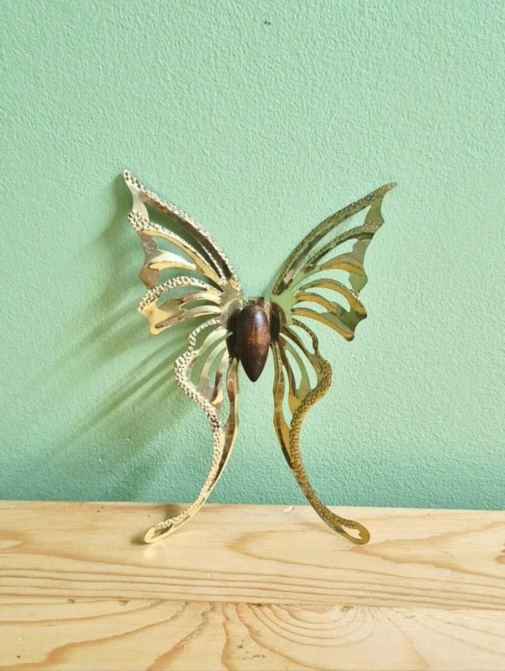 MCM Gold Butterfly Wall Decor - Set of 3